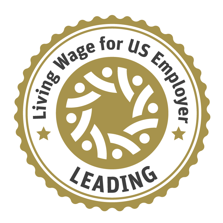 Kensing has been awarded the Living Wage Seal