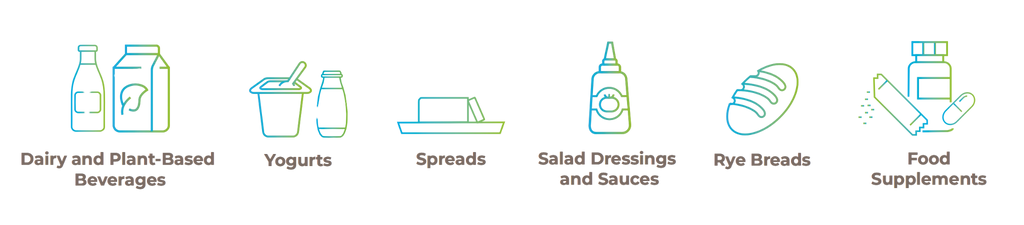 Sunvasterol sunflower phytosterols applications for dood and beverages and dietary supplements