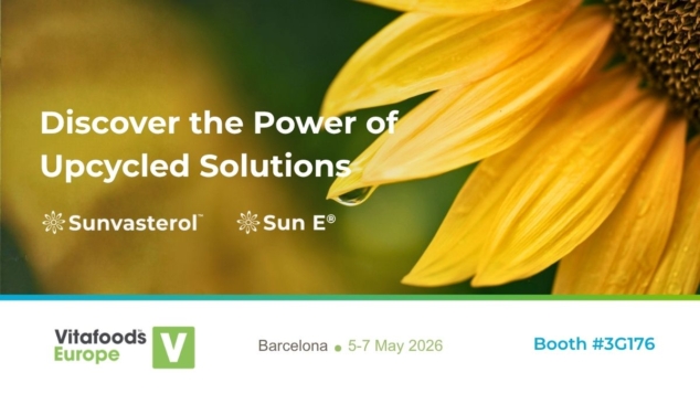 Kensing at Vitafoods Europe 2026: Longevity Takes Center Stage to explore our science-backed, plant-based ingredients for longevity, “healthspan” and cardiovascular health—Sun E® vitamin E and Sunvasterol™® phytosterols (booth #3G176)