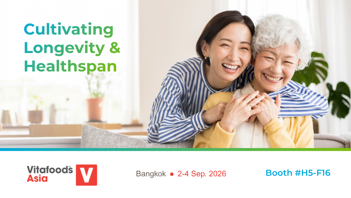 Longevity Asia: Building Healthy-Aging Nutrition at Vitafoods Asia 2026